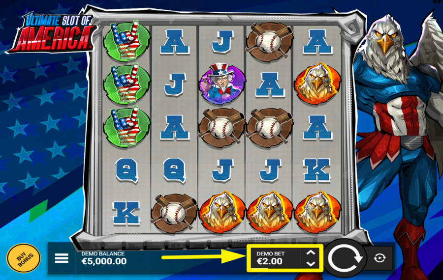 Ultimate Slot of America PICK YOUR STAKE.