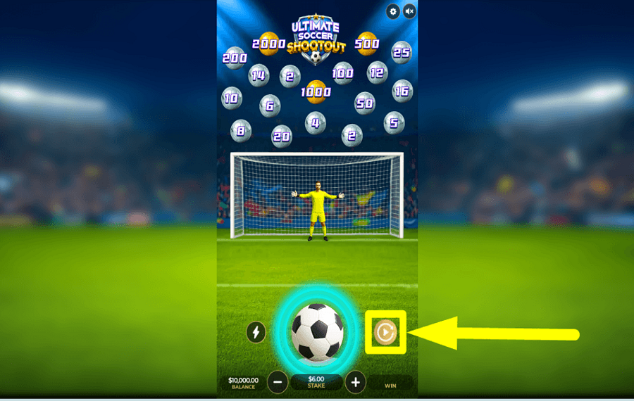 Ultimate Soccer Shootout ENABLE AUTOPLAY.