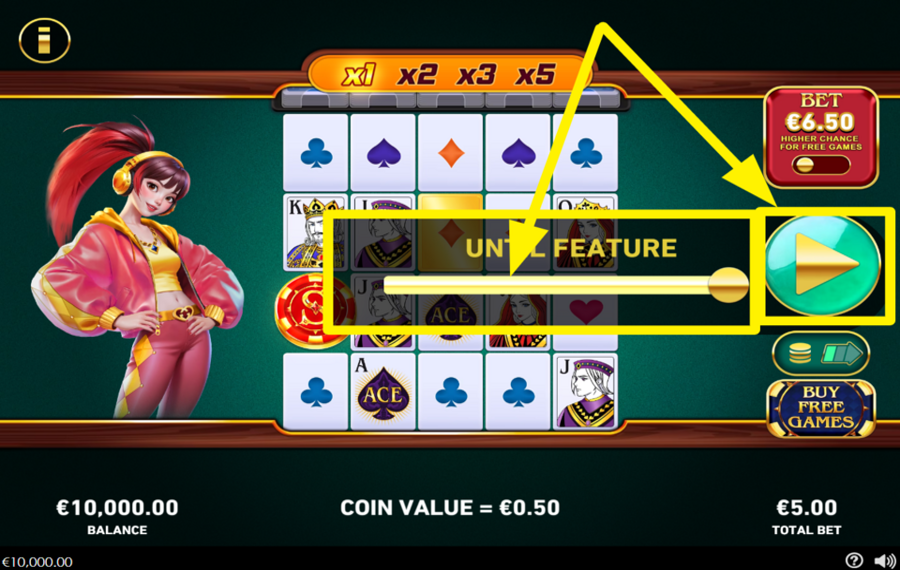 Ultra Ace DÉMARRER LA LECTURE AUTOMATIQUE.