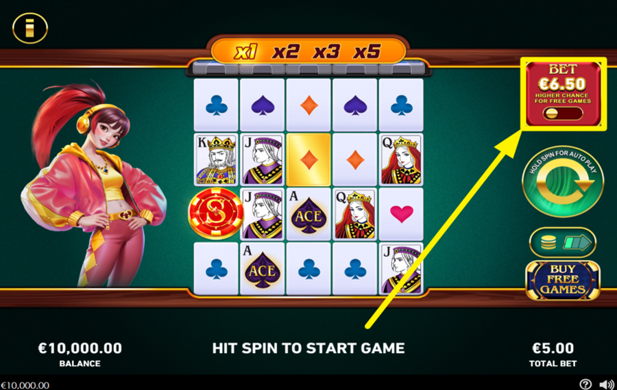 Ultra Ace ACTIVER LE PARI FONCTIONNEL.