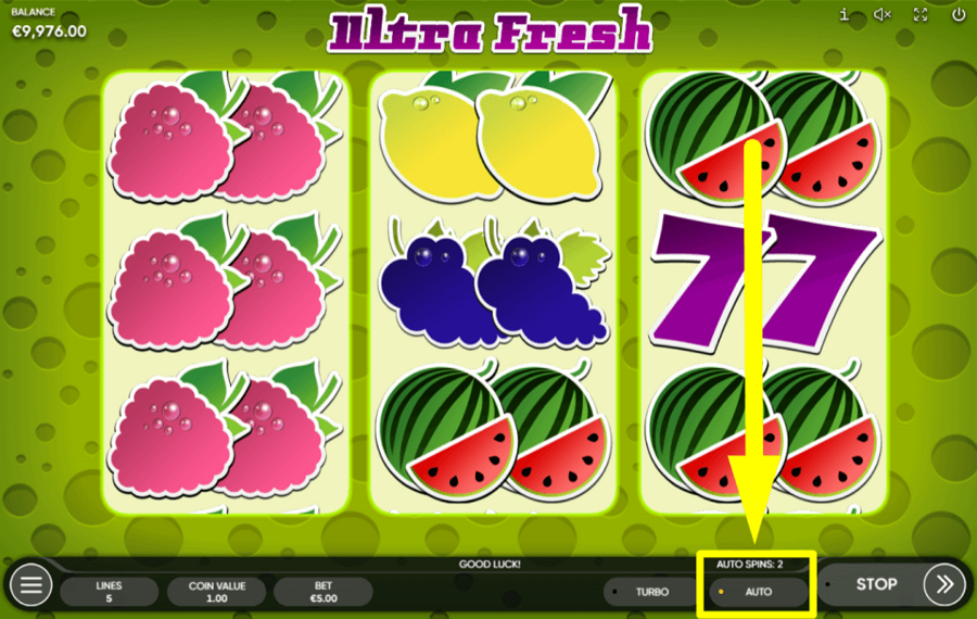 Ultra Fresh PROFITEZ DES TOURS AUTOMATIQUES.