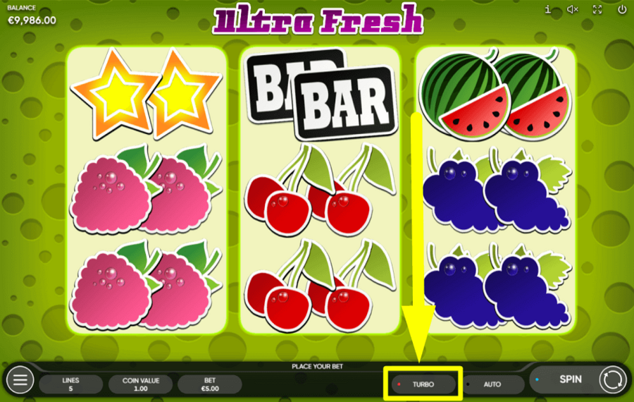 Ultra Fresh ALLUMEZ LES SPINS « TURBO ».