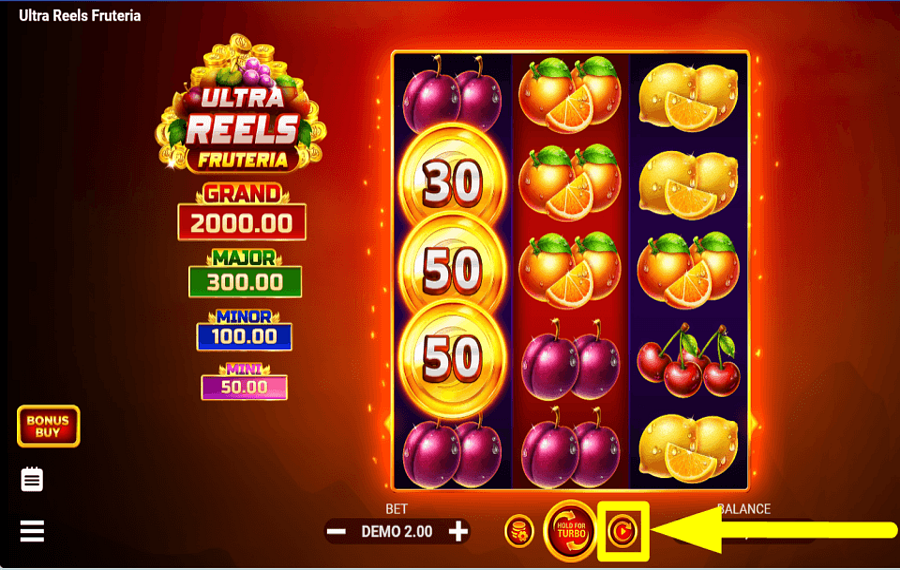 Ultra Reels Fruteria PENSEZ À ACTIVER LA LECTURE AUTOMATIQUE.
