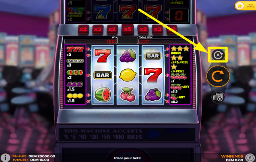 UltraXtreme 777 ИСПОЛЬЗУЙТЕ ФУНКЦИЮ АВТОВОСПРОИЗВЕДЕНИЯ.