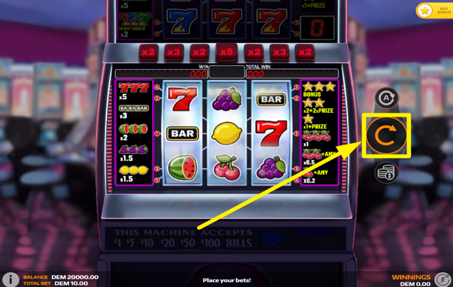 UltraXtreme 777 ВРАЩАЙТЕ БАРАБАНОВЫ.