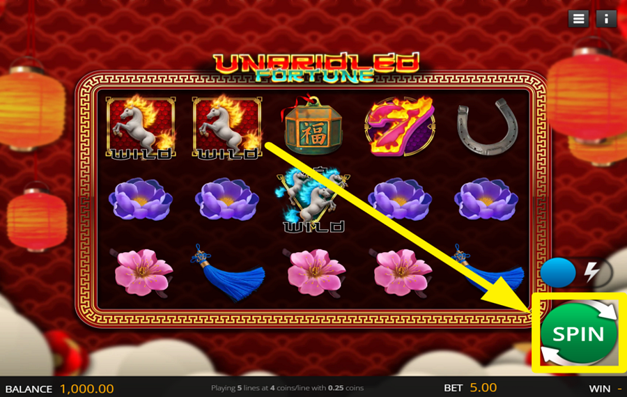 Unbridled Fortune SPIN FOR SUCCESS!