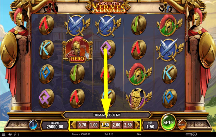 Undefeated Xerxes SELECCIONA TU APUESTA TOTAL.