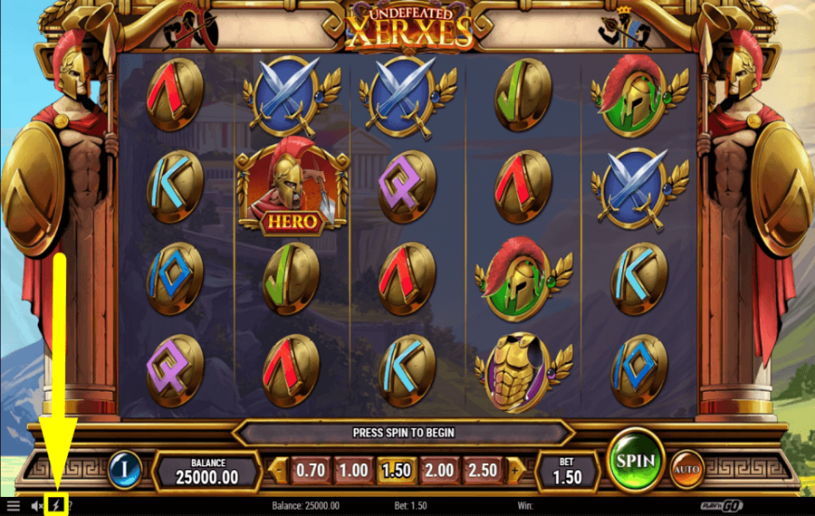 Undefeated Xerxes ACELERA EL JUEGO.