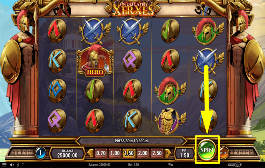 Undefeated Xerxes GIRA PARA GANAR.