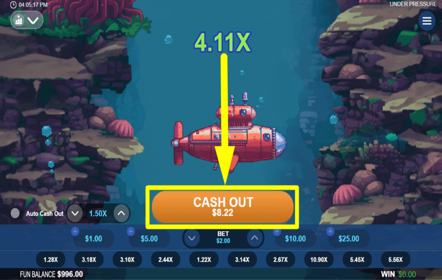 Under Pressure ПОЛУЧАЙТЕ СВОИ НАГРАДЫ.