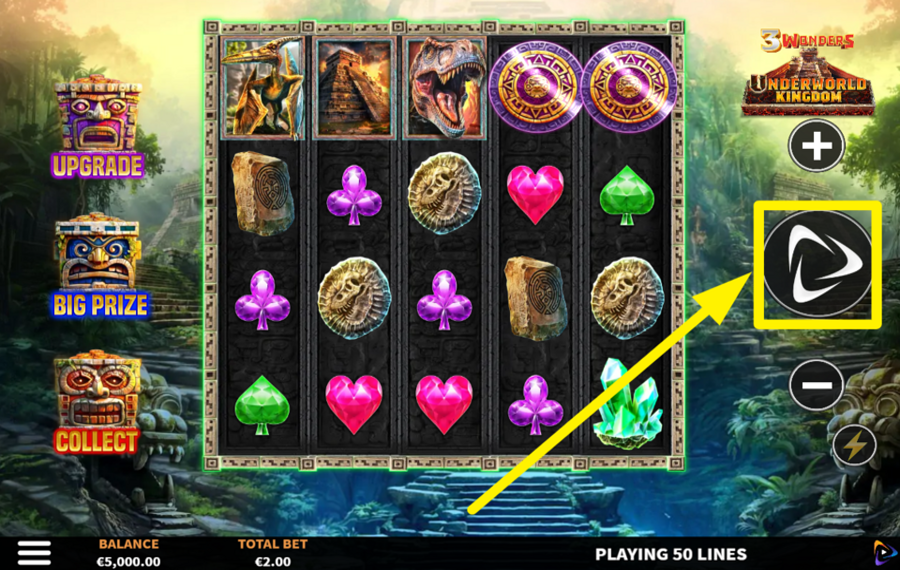 Underworld Kingdom 3 Wonders BEGINNEN SIE MIT IHREM SPIEL.