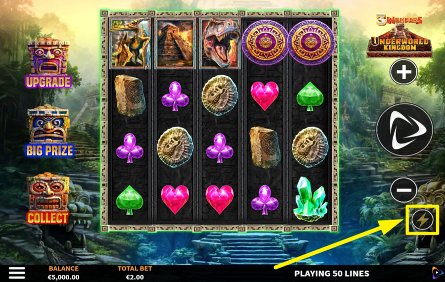 Underworld Kingdom 3 Wonders VERBESSERN SIE DAS SPIEL.