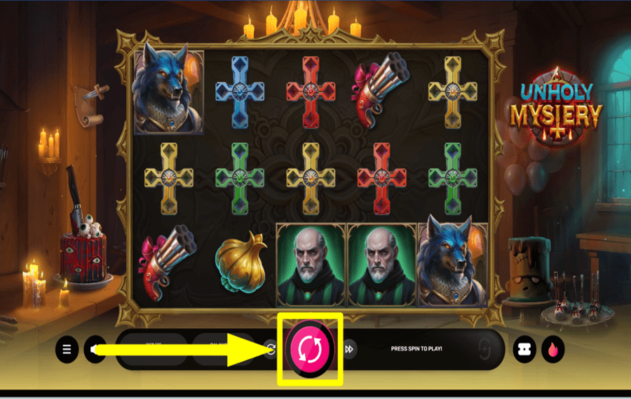 Unholy Mystery TIME TO GAMBLE.