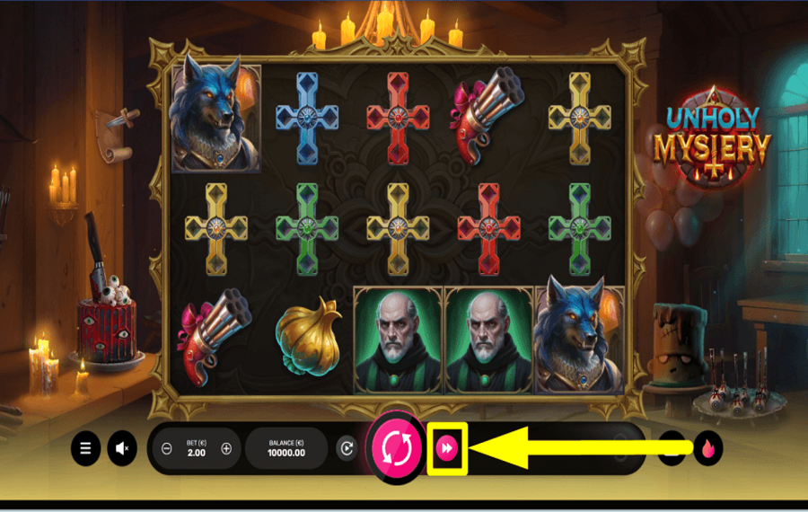 Unholy Mystery USE TURBO MODE.