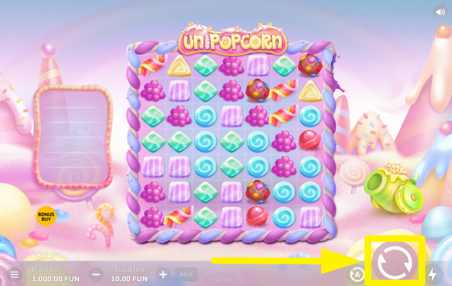 Unipopcorn GIRA LOS CARRETES.