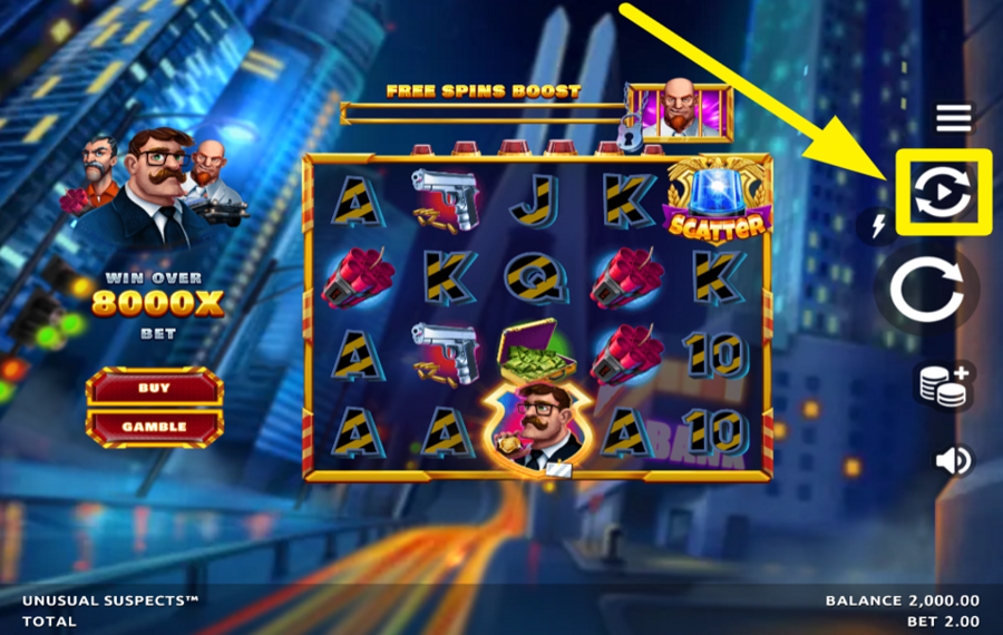 Unusual Suspects UTILISEZ LA FONCTION DE LECTURE AUTOMATIQUE.