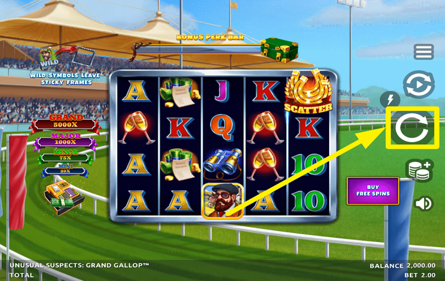 Unusual Suspects Grand Gallop ИГРАЙТЕ В ИГРУ.