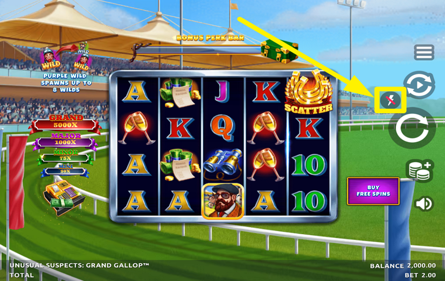 Unusual Suspects Grand Gallop УЛУЧШИТЕ ИГРУ.
