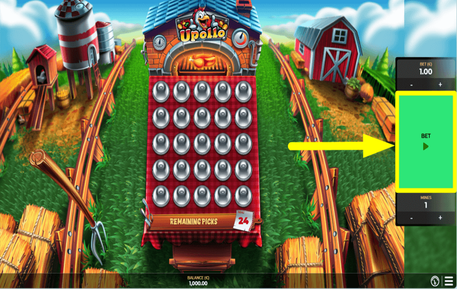 Upollo Mines COMMENCEZ LE JEU.