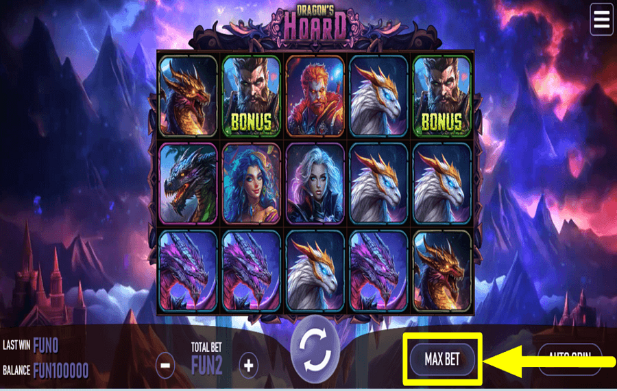 Urgent Games Dragons Hoard COMPROMETE MÁS MONEDAS.
