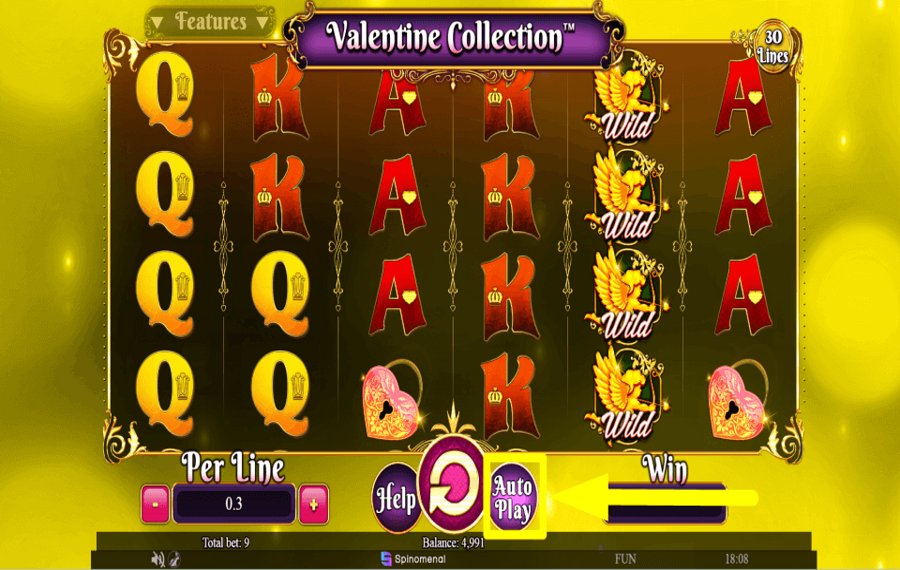 Valentine Collection 30 Lines CONSIDERE LA REPRODUCCIÓN AUTOMÁTICA.