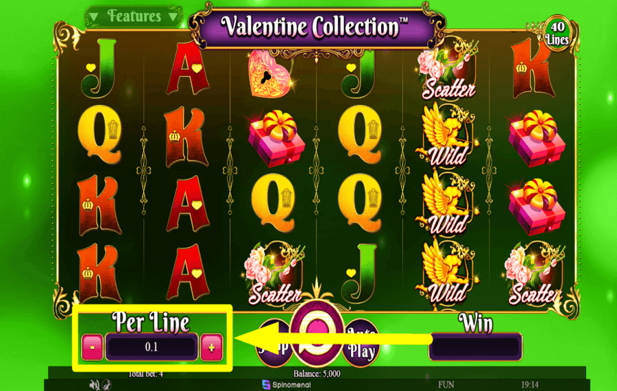 Valentine Collection 40 Lines ¡HAZ TU APUESTA!