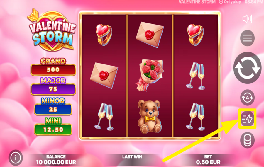 Valentine Storm MAXIMISEZ LA VITESSE.