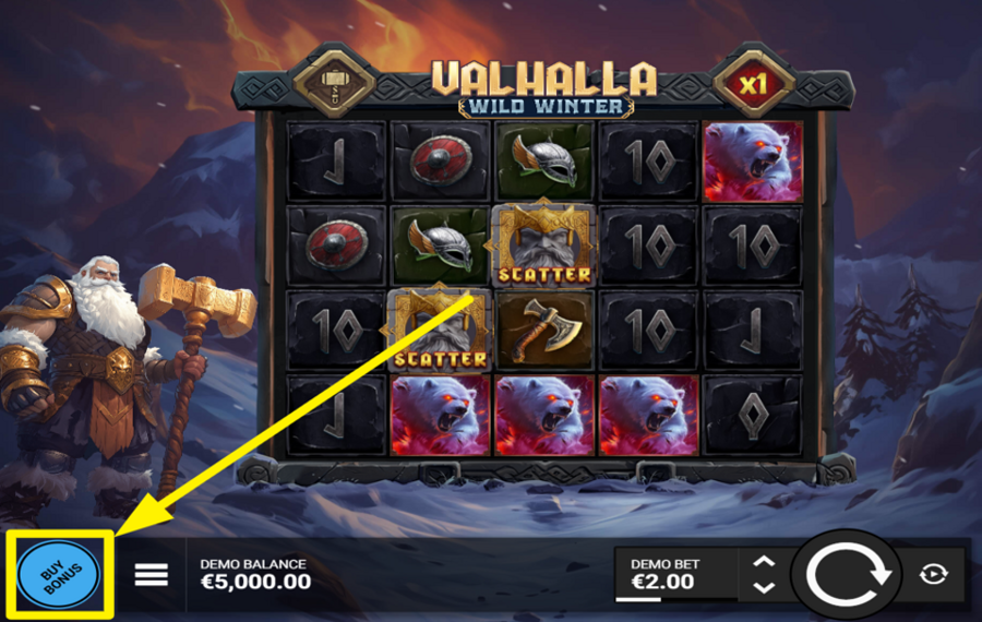 Valhalla Wild Winter GRAB A BONUS!