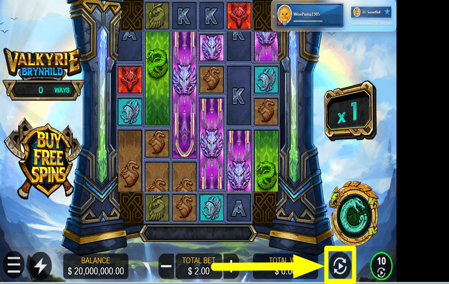 Valkyrie Brynhild ACTIVER LA LECTURE AUTOMATIQUE.