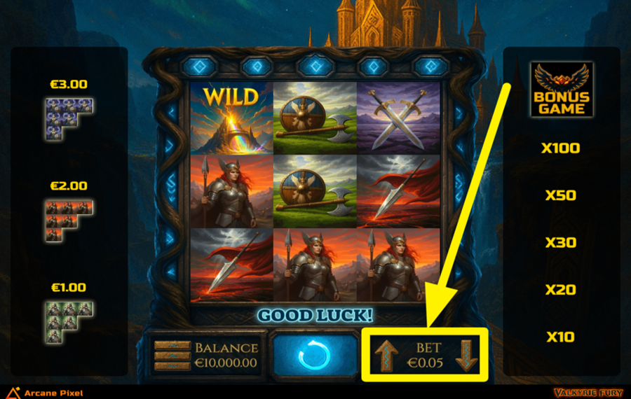 Valkyrie Fury ESPECIFIQUE SU APUESTA.