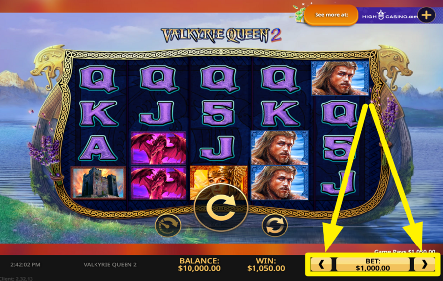 Valkyrie Queen 2 ОПРЕДЕЛИТЕ СВОЮ СТАВКУ.