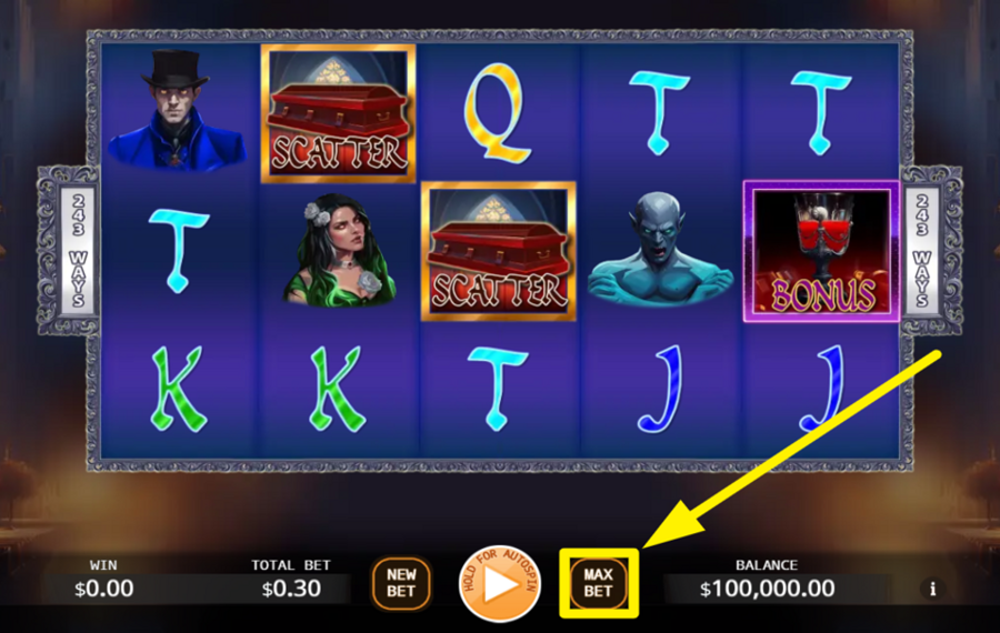 Vampires Night ДЕЛАЙТЕ САМУЮ ВЫСОКУЮ СТАВКУ.