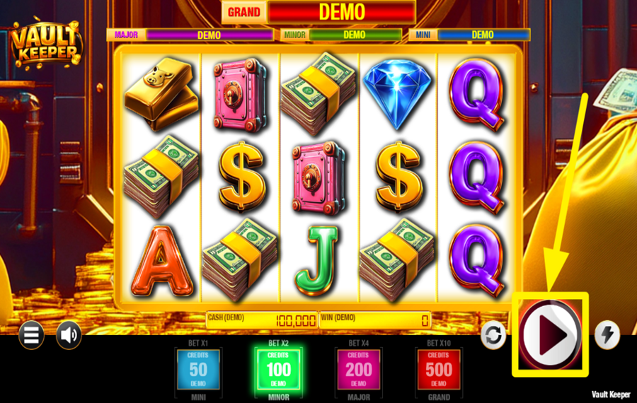 Vault Keeper SPIN FOR VICTORY!