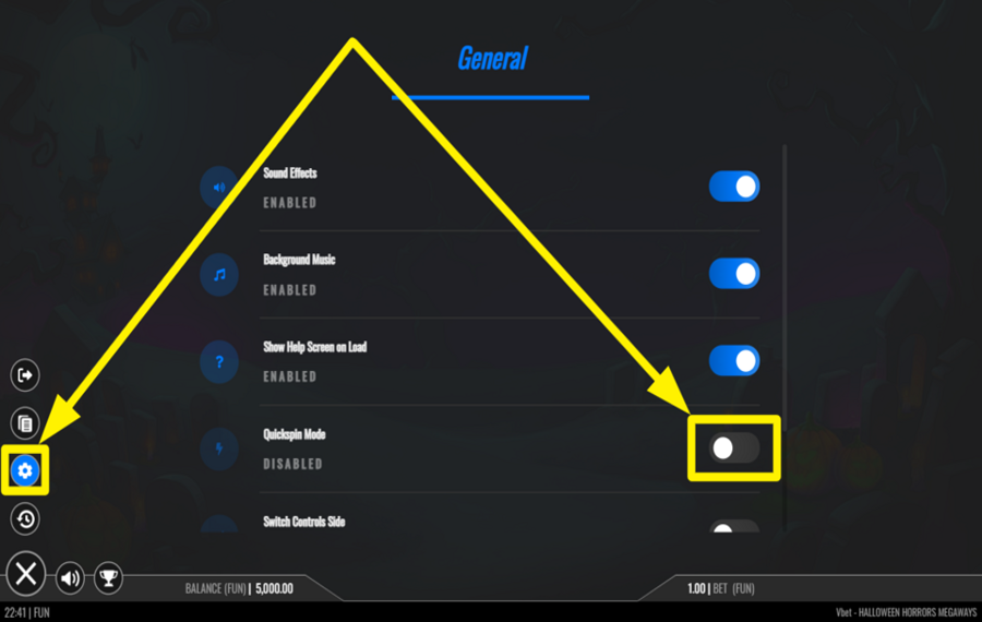 VBET Halloween Horrors Megaways QUICKEN THE GAME!