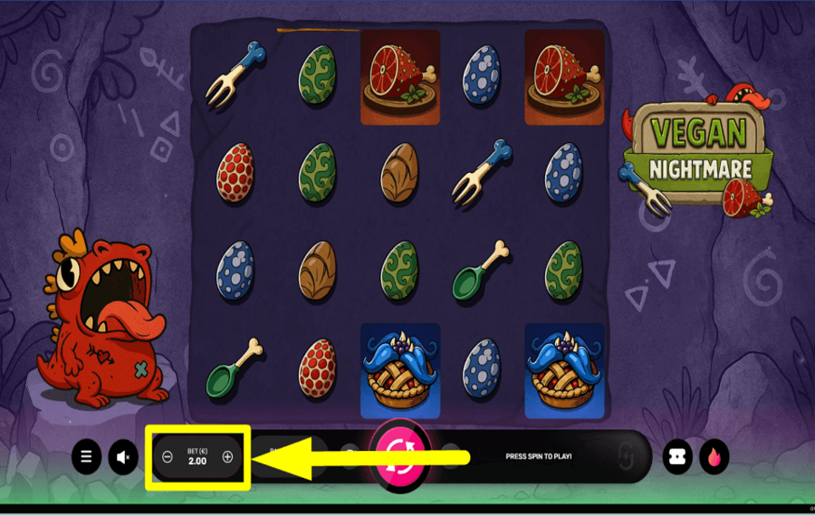 Vegan Nightmare ADJUST THE STAKE.