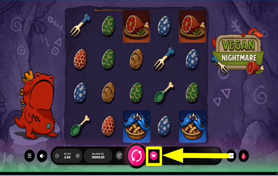 Vegan Nightmare ACCELERATE THE GAME.