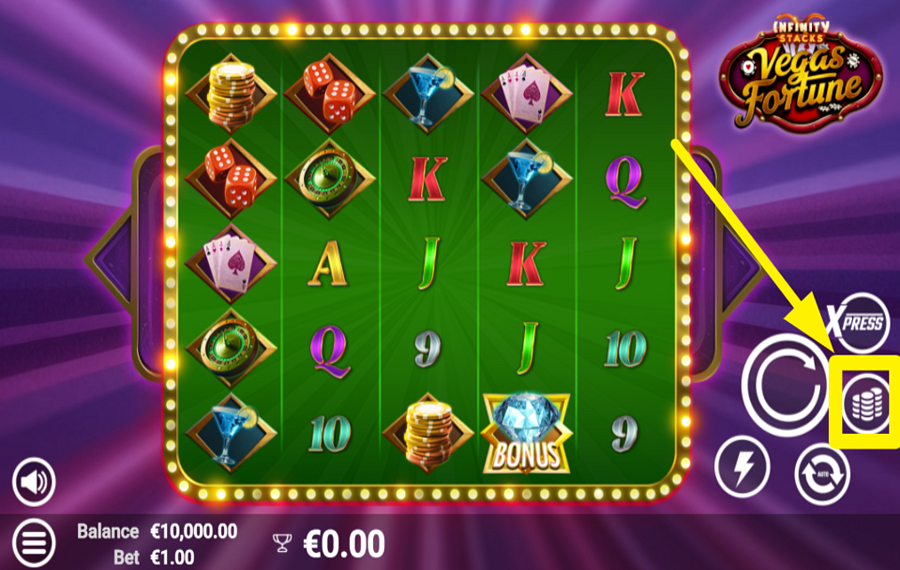 Vegas Fortune BESTIMMEN SIE IHREN EINSATZ.
