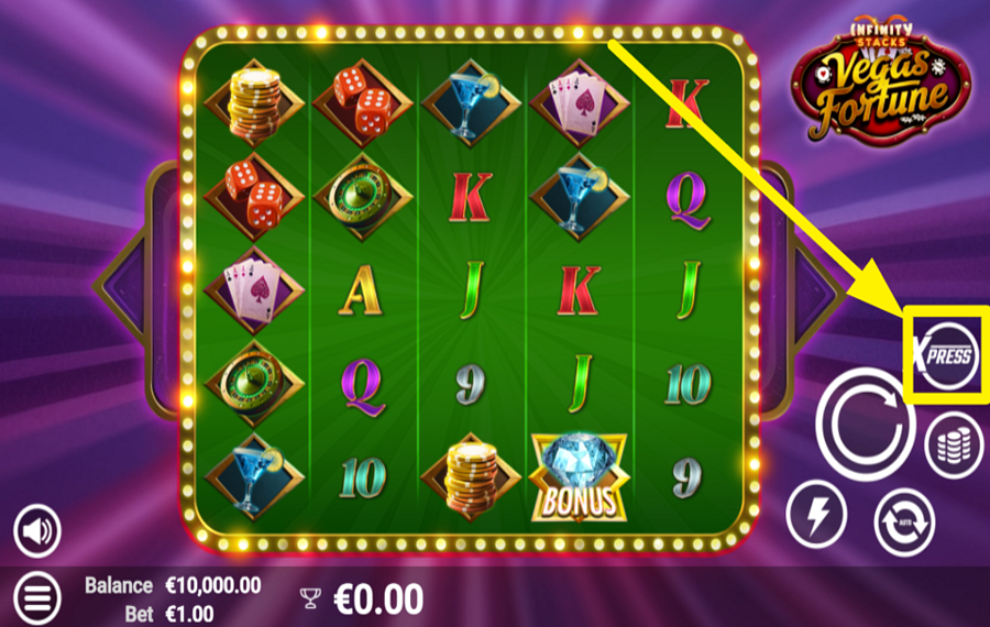 Vegas Fortune SCHALTE BONUSFUNKTIONEN FREI.