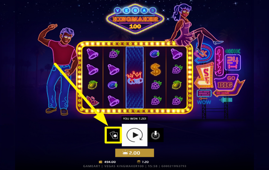 Vegas Kingmaker 100 ПОСТАВЬТЕ НА ВЫИГРЫШ!