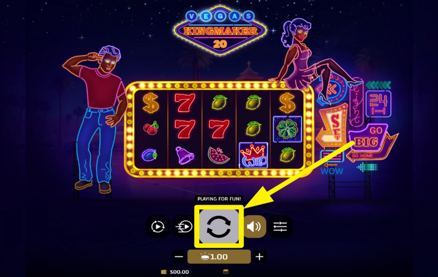 Vegas Kingmaker 20 DECIDE ON YOUR BET.