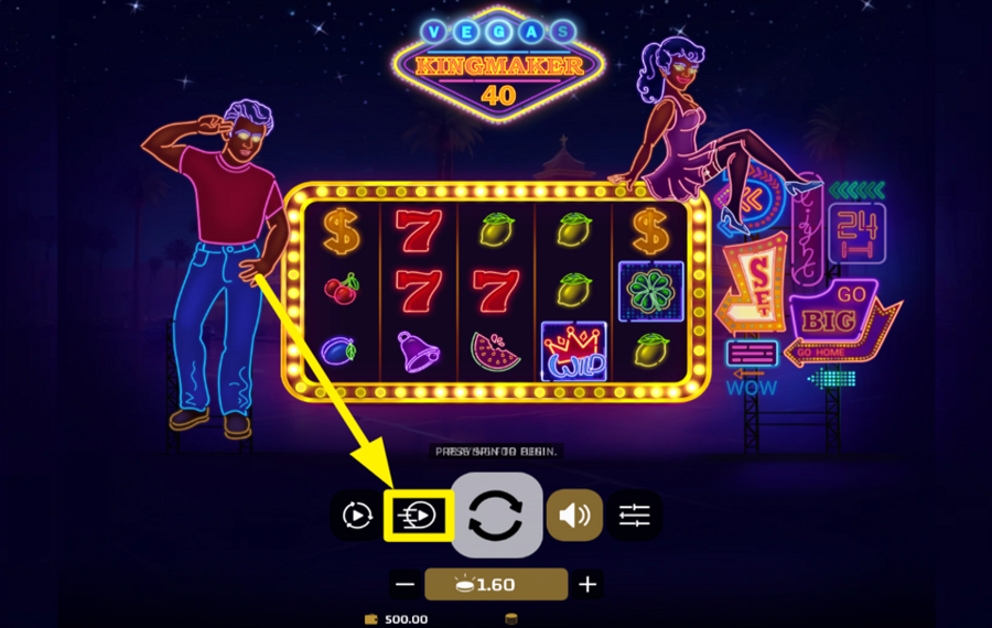 Vegas Kingmaker 40 ELEVA EL TEMPO.