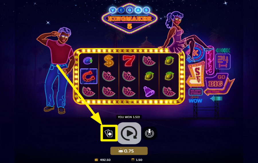 Vegas Kingmaker 5 PON A PRUEBA TU FORTUNA.