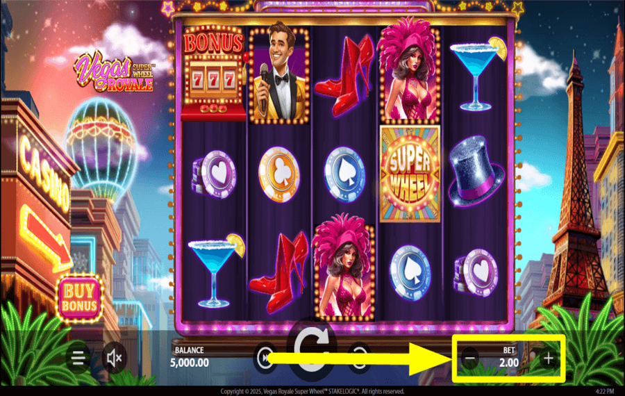 Vegas Royale Super Wheel ВЫБЕРИТЕ СТАВКУ.