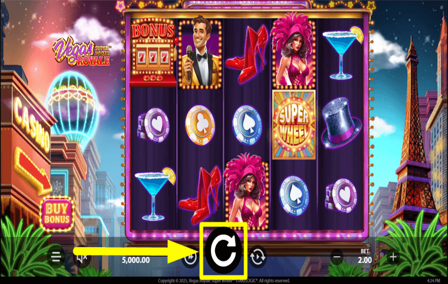 Vegas Royale Super Wheel НАЧНИТЕ АЗАРТНЫЕ ИГРЫ.