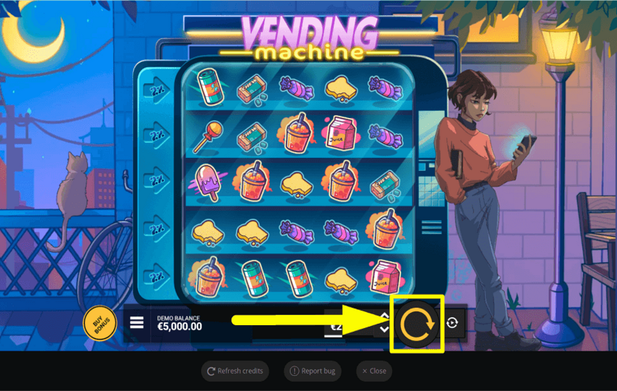 Vending Machine GIRA PARA GANAR.