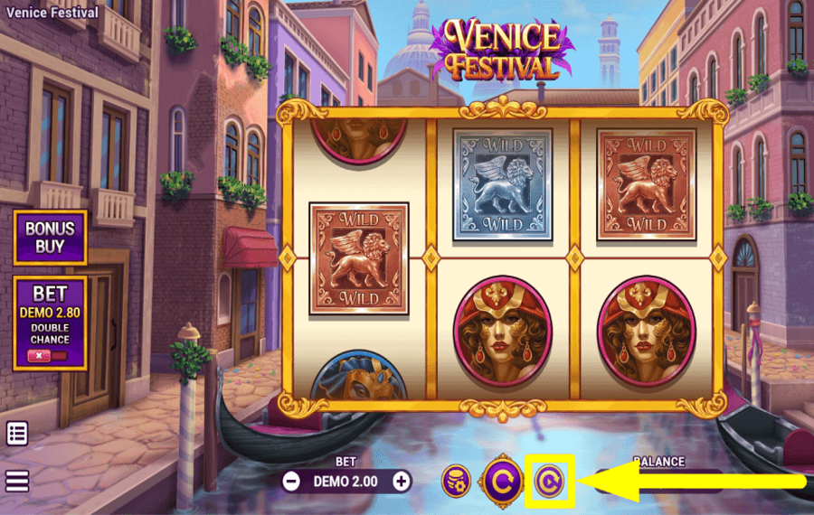 Venice Festival SPIN AUTOMATICALLY.