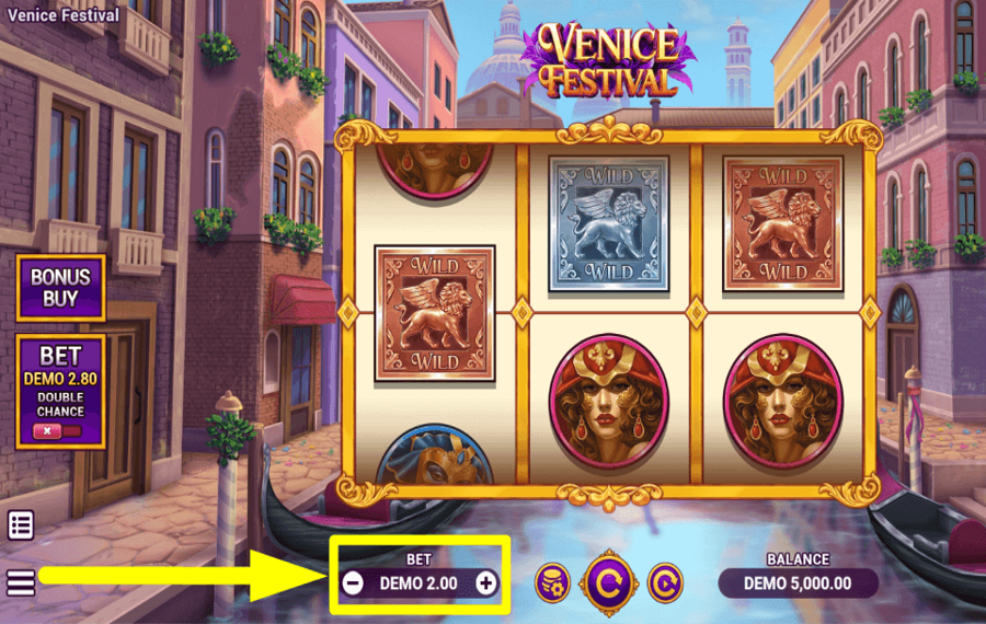 Venice Festival SELECT THE STAKE.