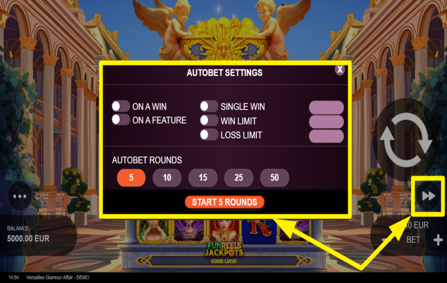 Versailles Glamour Affair SET UP AUTOBET.