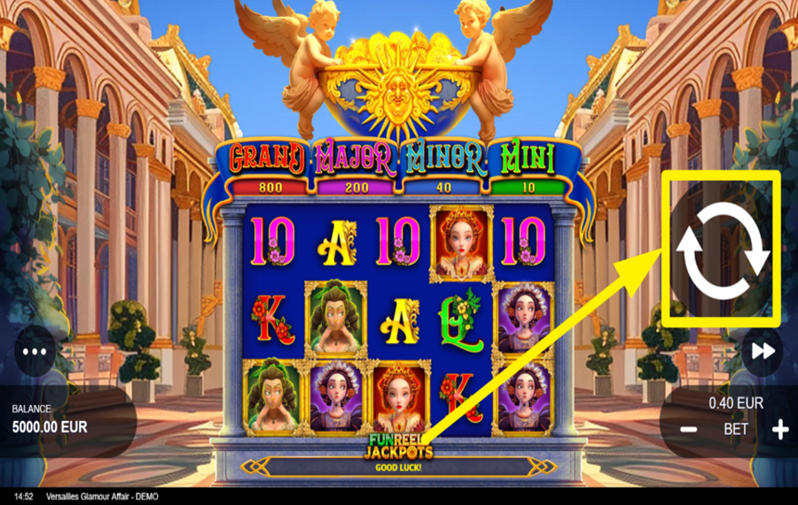 Versailles Glamour Affair SPIN FOR SUCCESS!