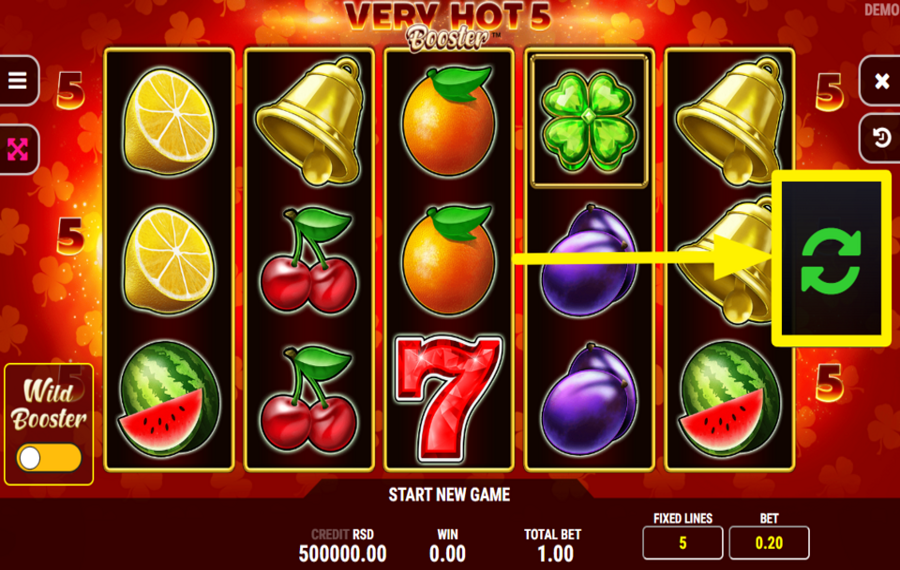 Very Hot 5 Booster LET THE FUN BEGIN!